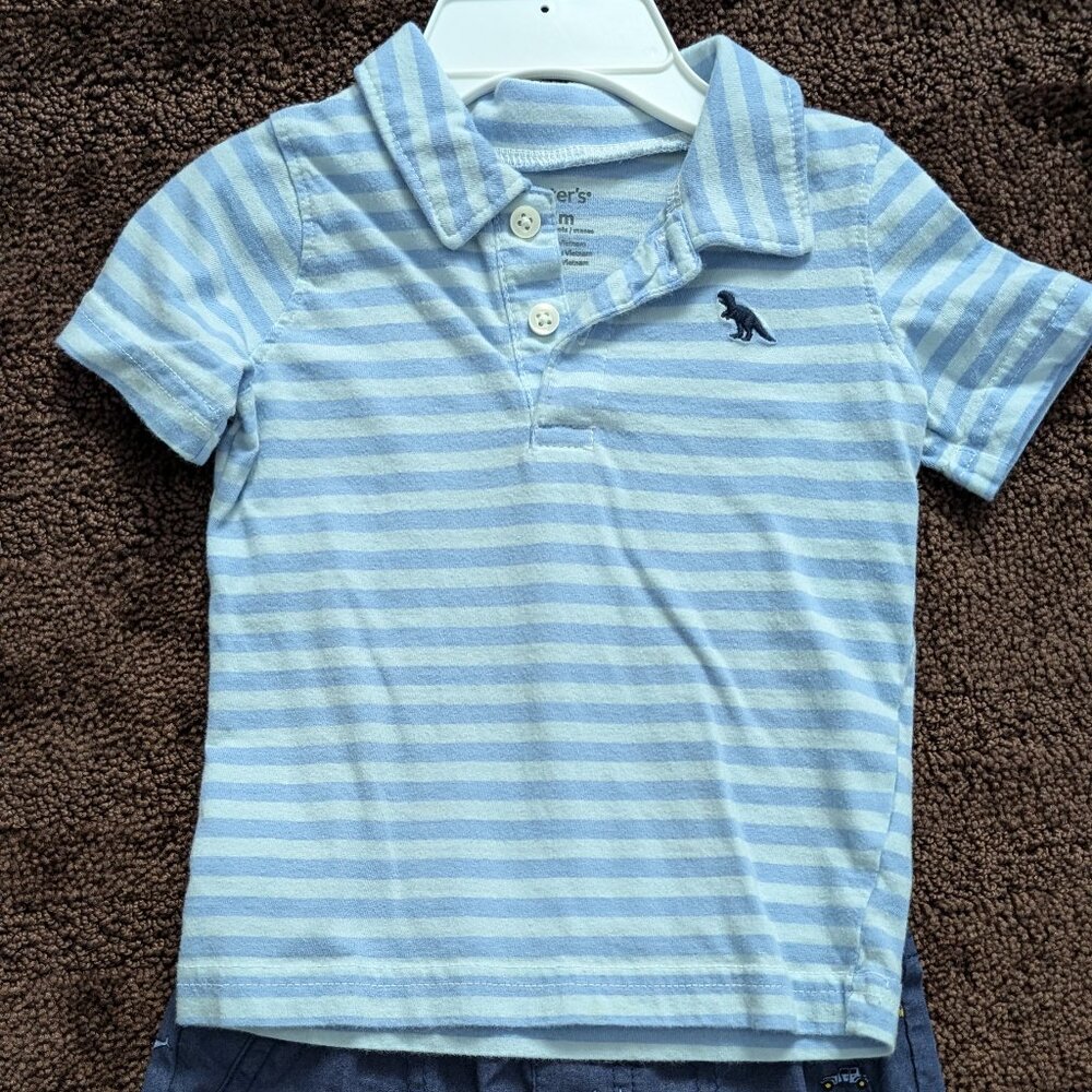 Carter's dinosaur 2 piece